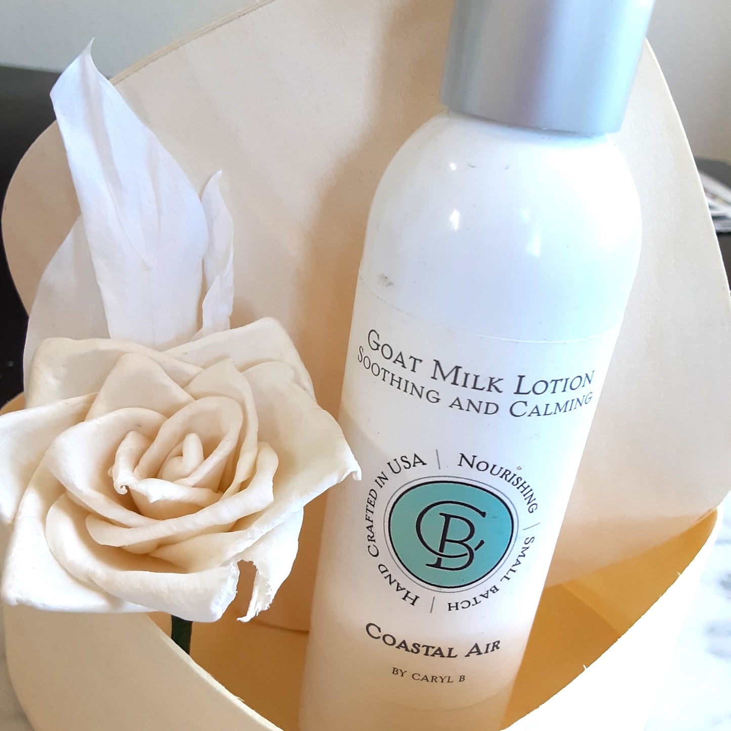 Goat Milk Organic Body Lotion Coastal Air