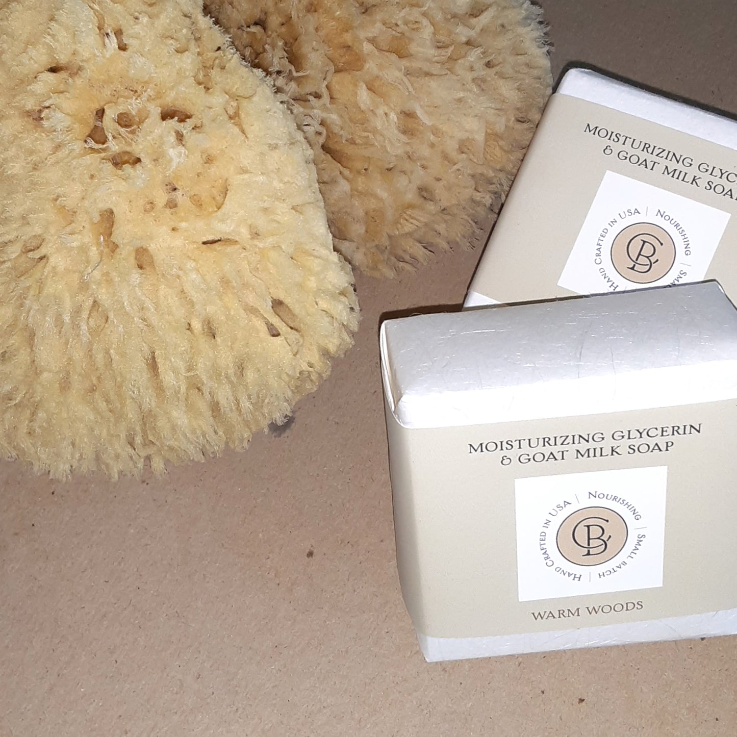 Soap with Goat Milk and Glycerin in Warm Woods Fragrance