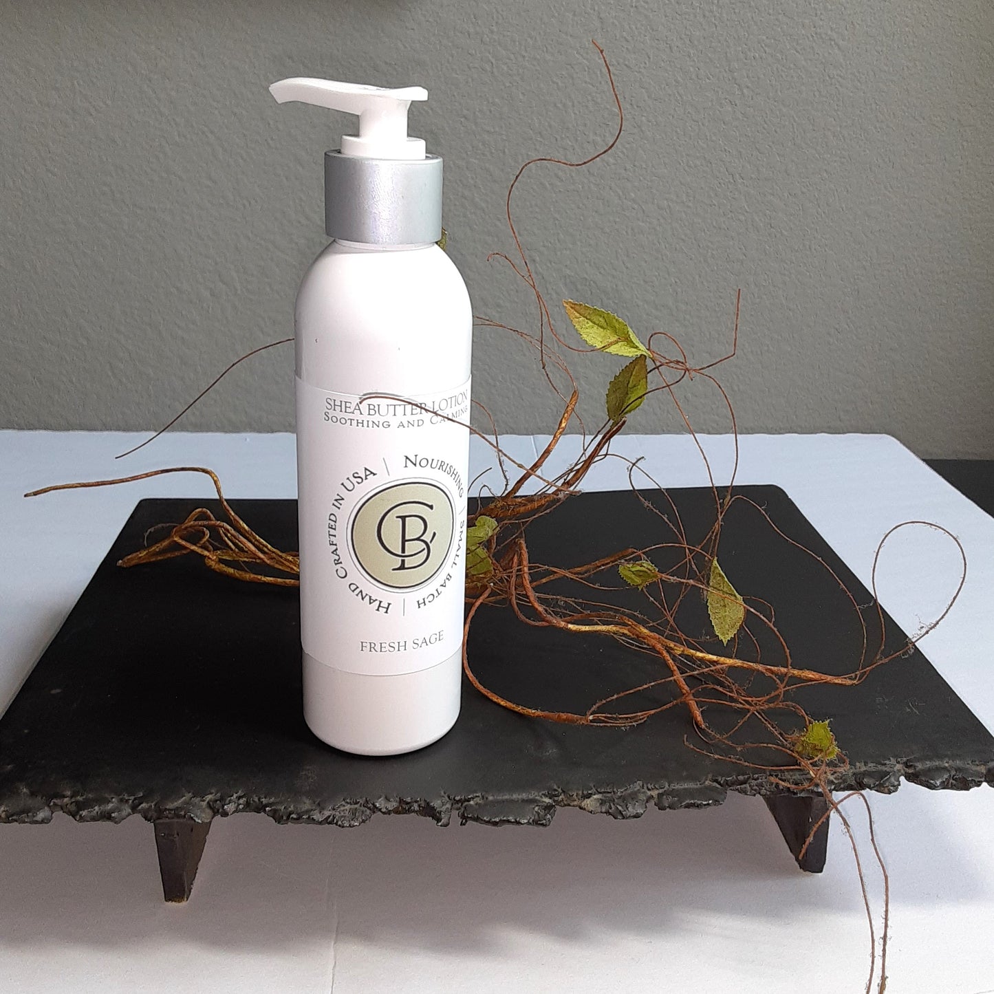 Body Lotion with Shea Butter - Fresh Sage Fragrance