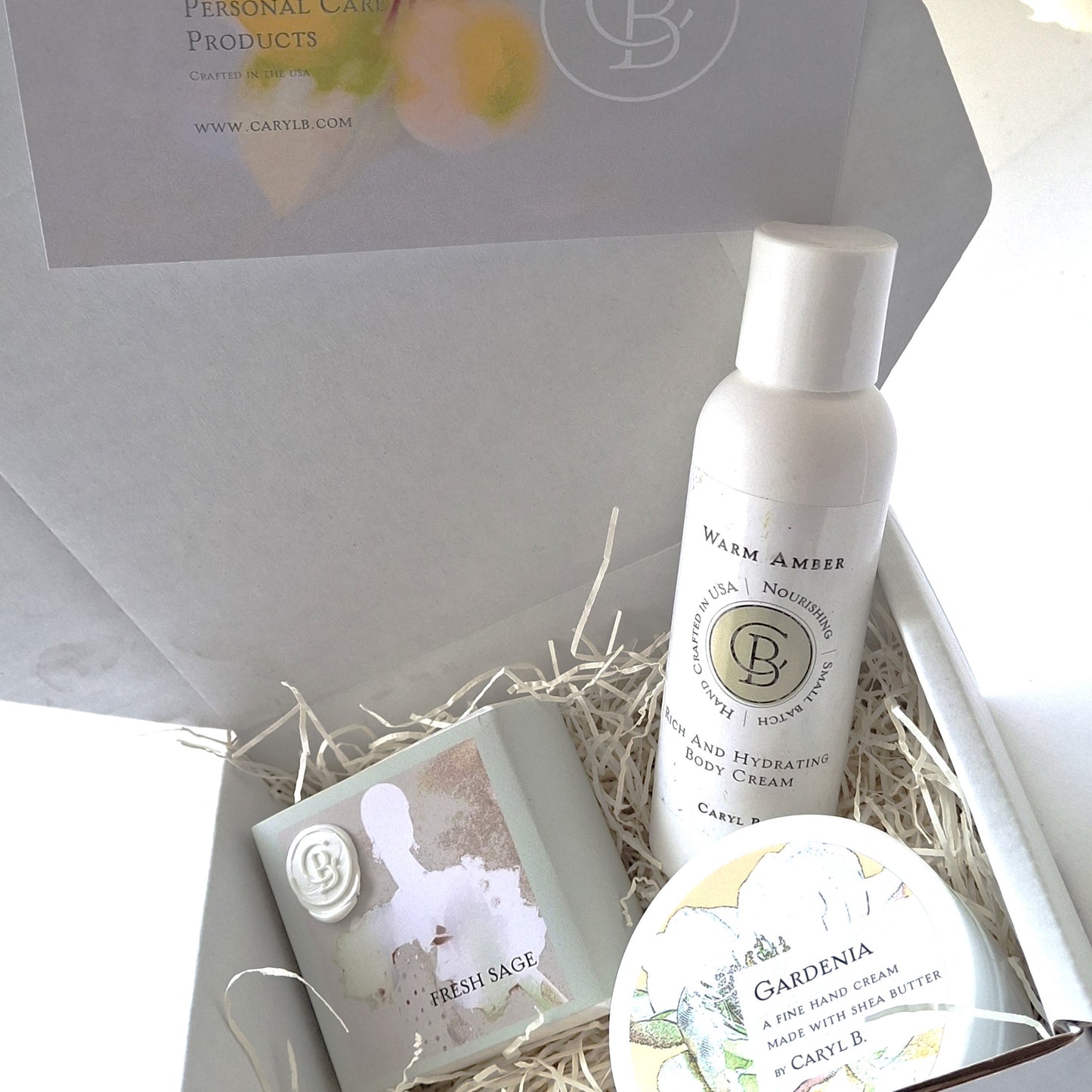 Gift Box With Soap, Hand Cream and Body Lotion