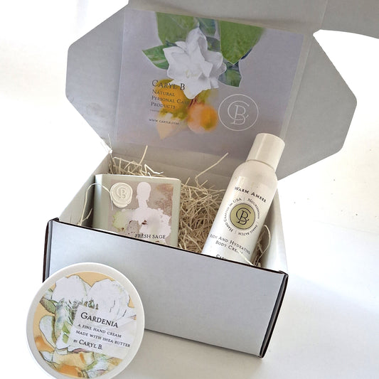 Gift Box With Soap, Hand Cream and Body Lotion