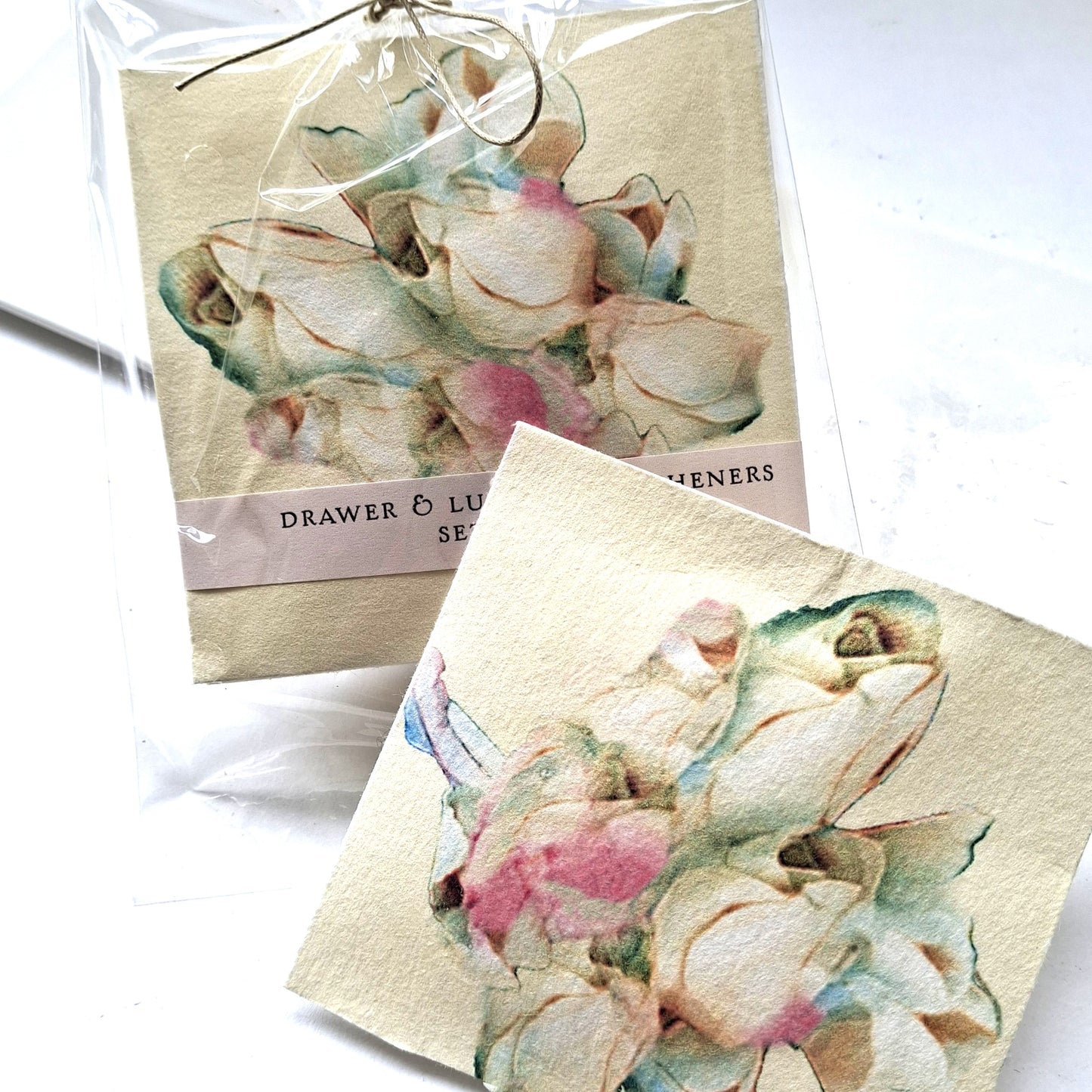 Luggage and Drawer Fresheners Rose Fragrance