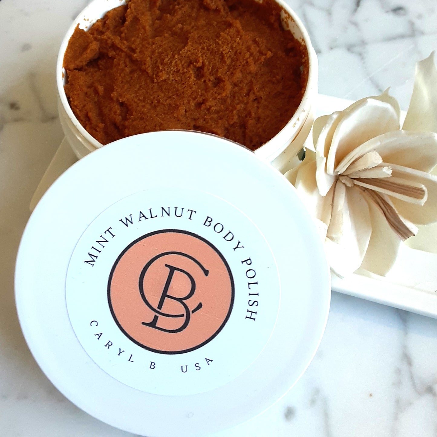 Mint Walnut Body Exfoliant with AHA