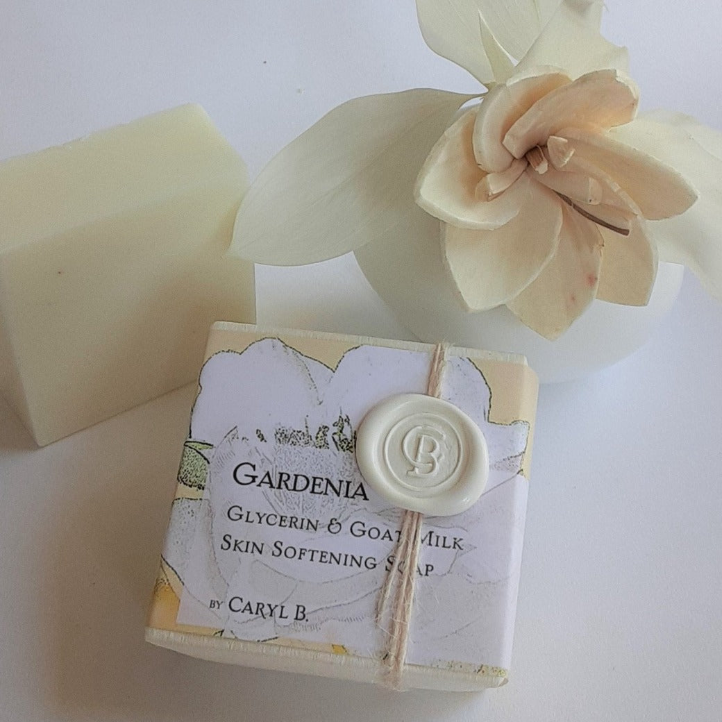Soap with Goat Milk and Glycerin - Gardenia Fragrance