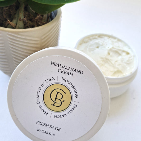 Hand Cream With Shea Butter Fresh Sage Fragrance