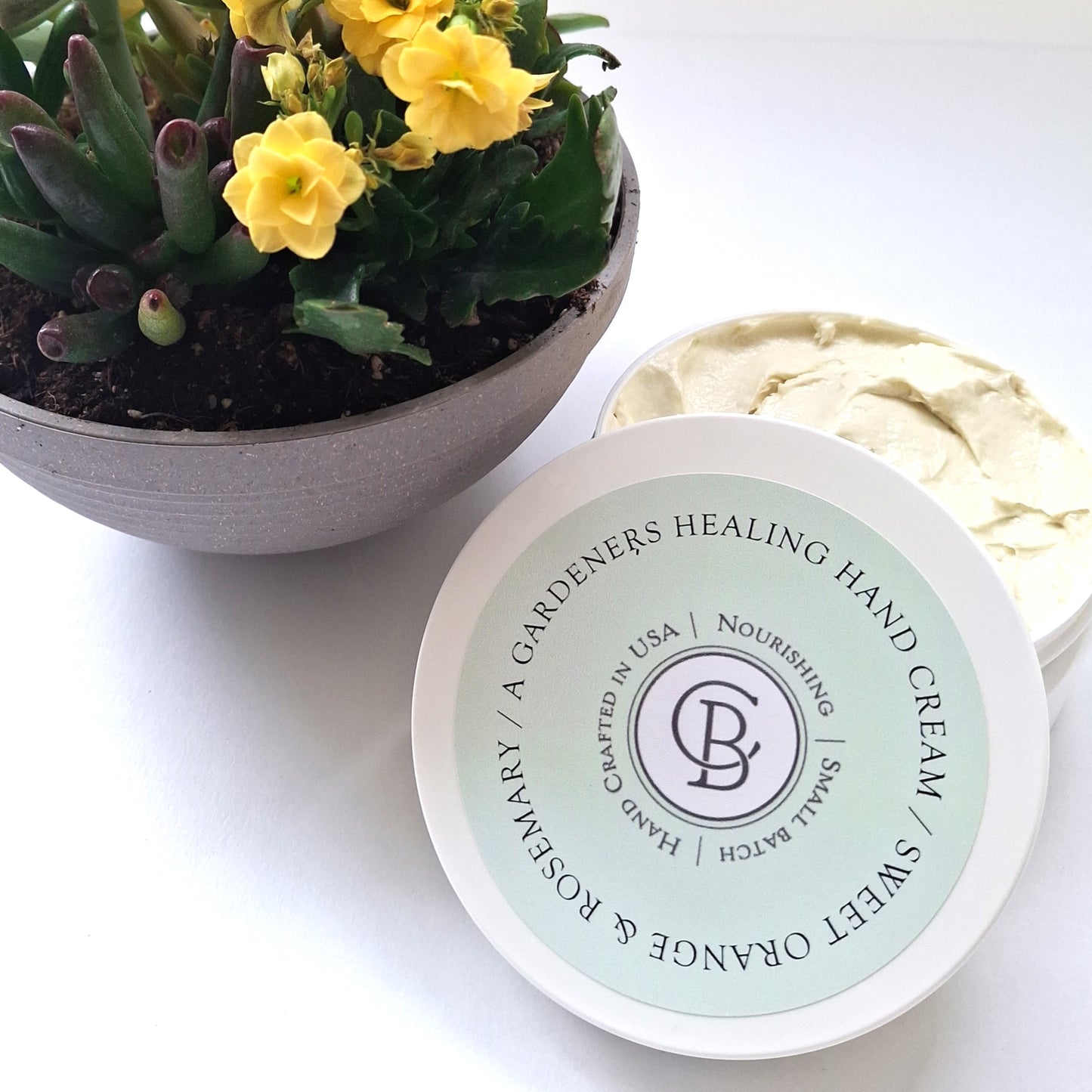 Healing Hand Cream for Gardeners - With Natural Rosemary & Orange