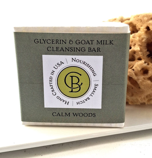 Soap Goat Milk and Glycerin - Calm Woods Fragrance