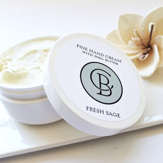 Hand Cream with Shea Butter -  Fresh Sage Fragrance