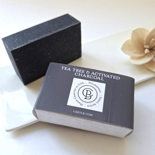 Cleansing Soap Bar With Activated Charcoal