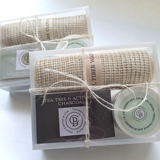 Gift Set with Gardener's Hand Cream, Gardner's Soap and Wash Cloth