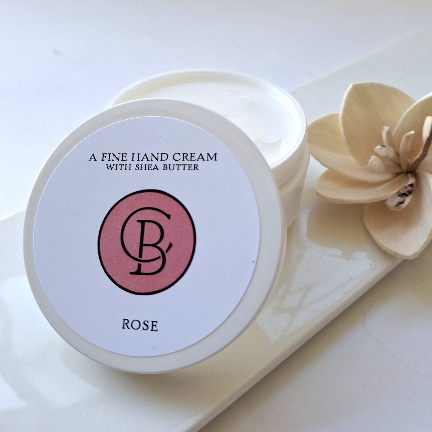 Hand Cream With Shea Butter Rose Fragrance