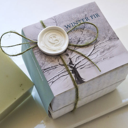 Goat Milk and Glyycerin Soap Bar Winter Fir Fragrance