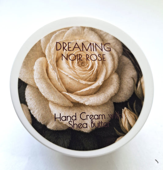 Hand Cream with Shea Butter Rose Noir
