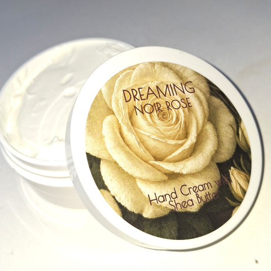 Hand Cream with Shea Butter Rose Noir