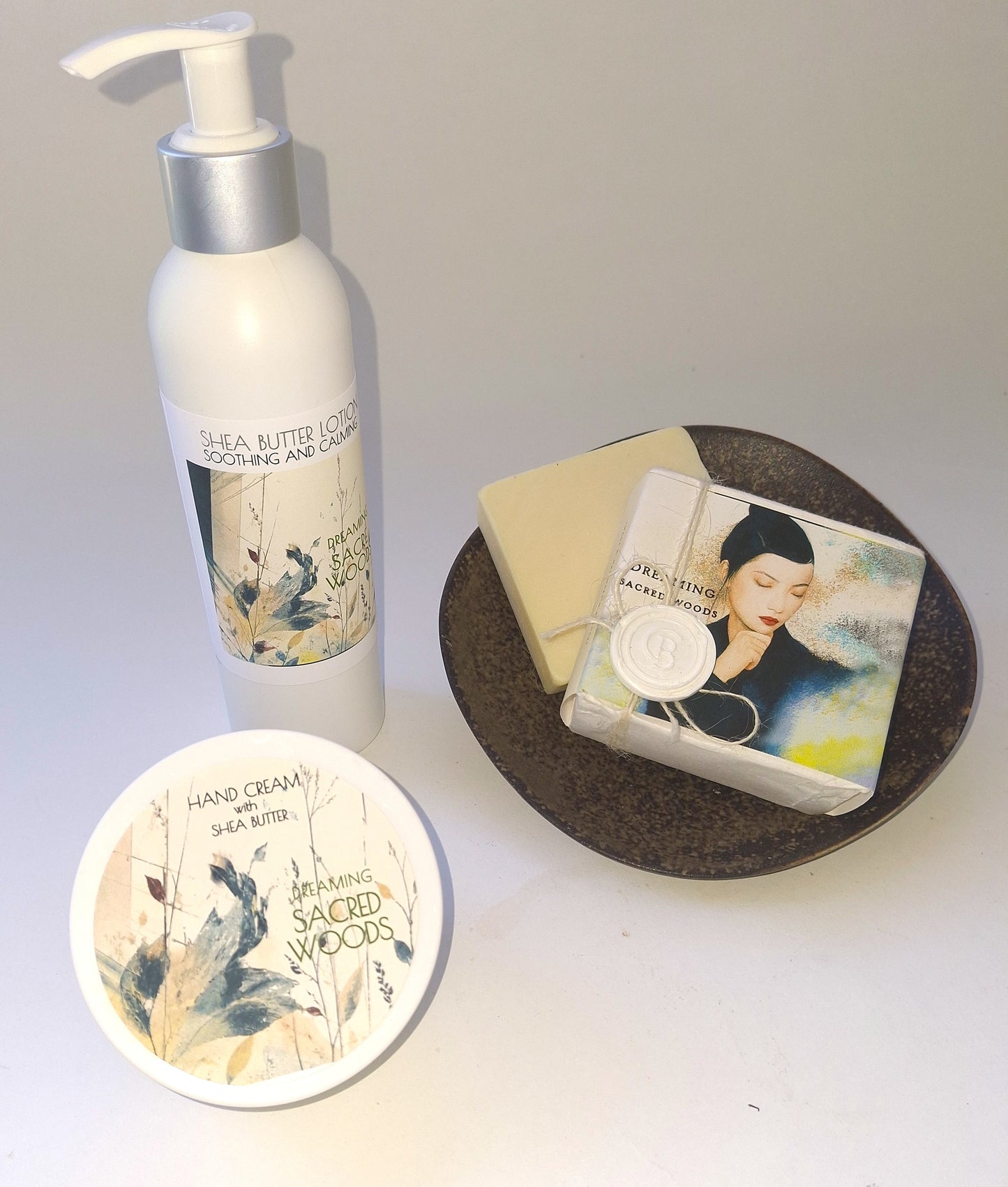 Shea Butter Rich Hand Cream in Sacred Woods Fragrance