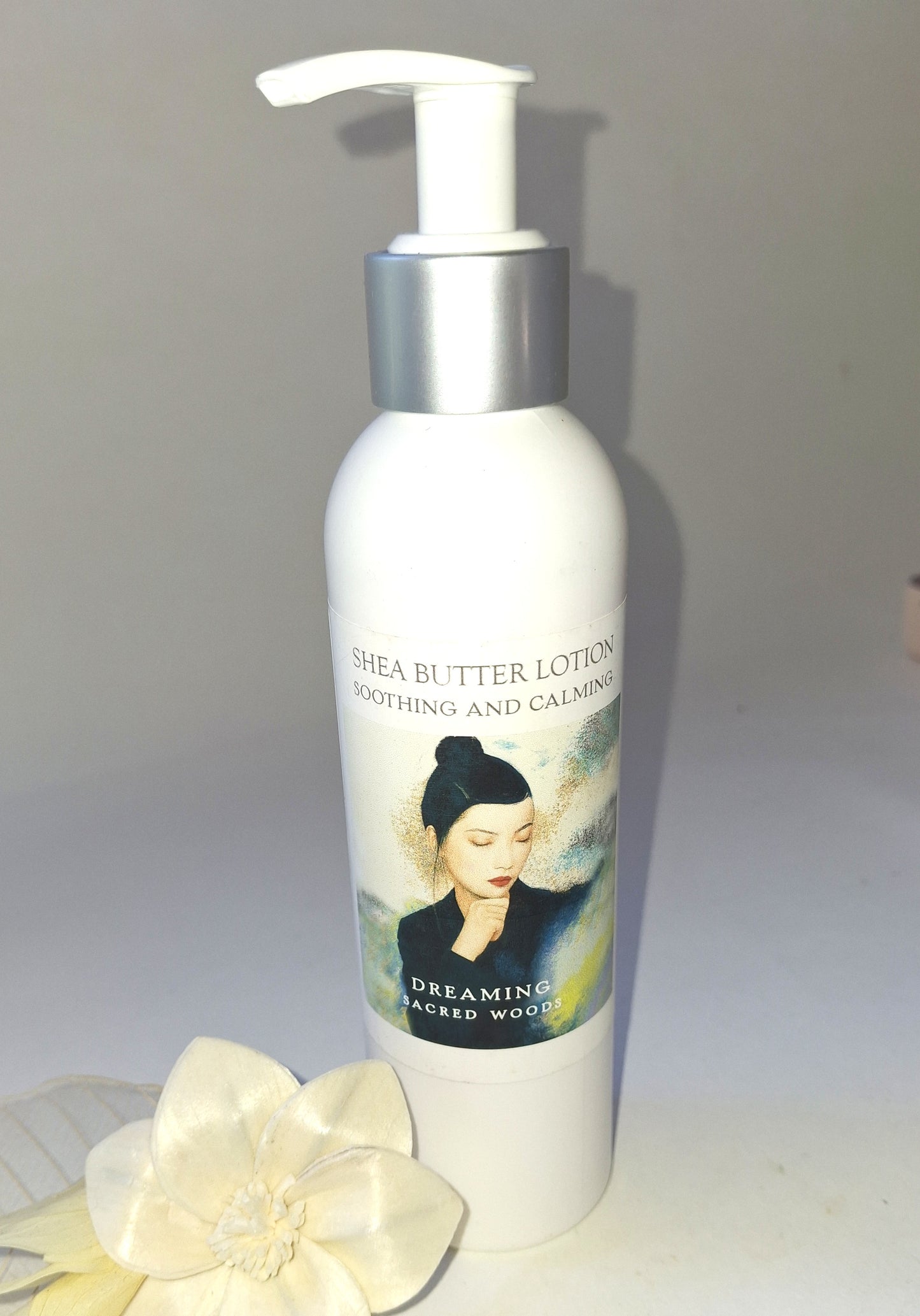 Small Batch Natural Body Lotion With Shea Butter Calm Woods/Sacred Woods Fragrance
