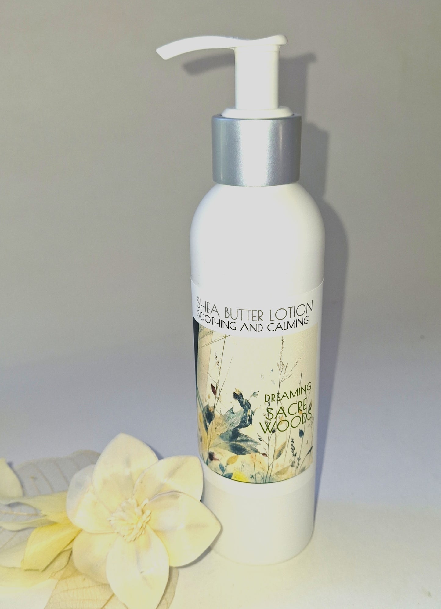 Small Batch Natural Body Lotion With Shea Butter Calm Woods/Sacred Woods Fragrance