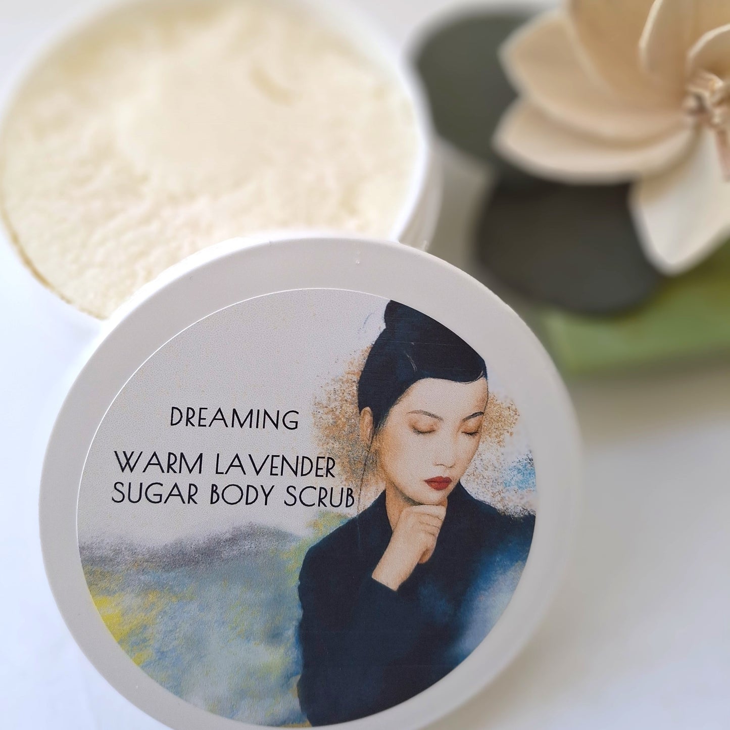 Sugar and Lavender Exfoliating Bath and  Body Scrub