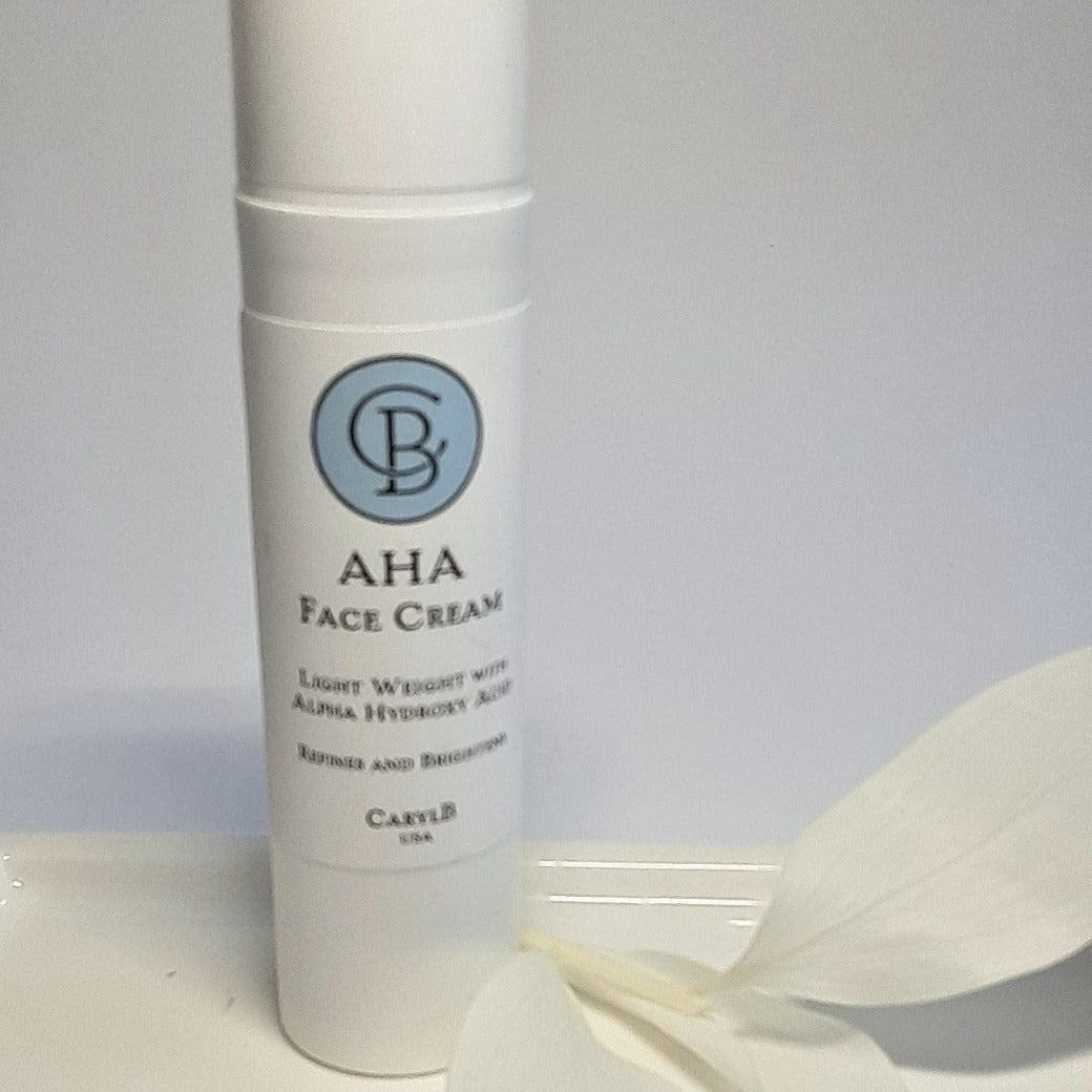 Face Cream With AHA